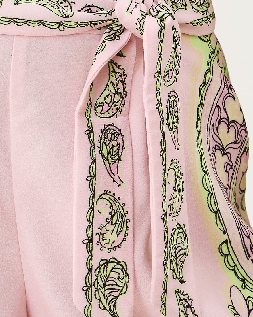 Lilly Pulitzer - Noor High Rise Short - Lime Chiffon Estoril
