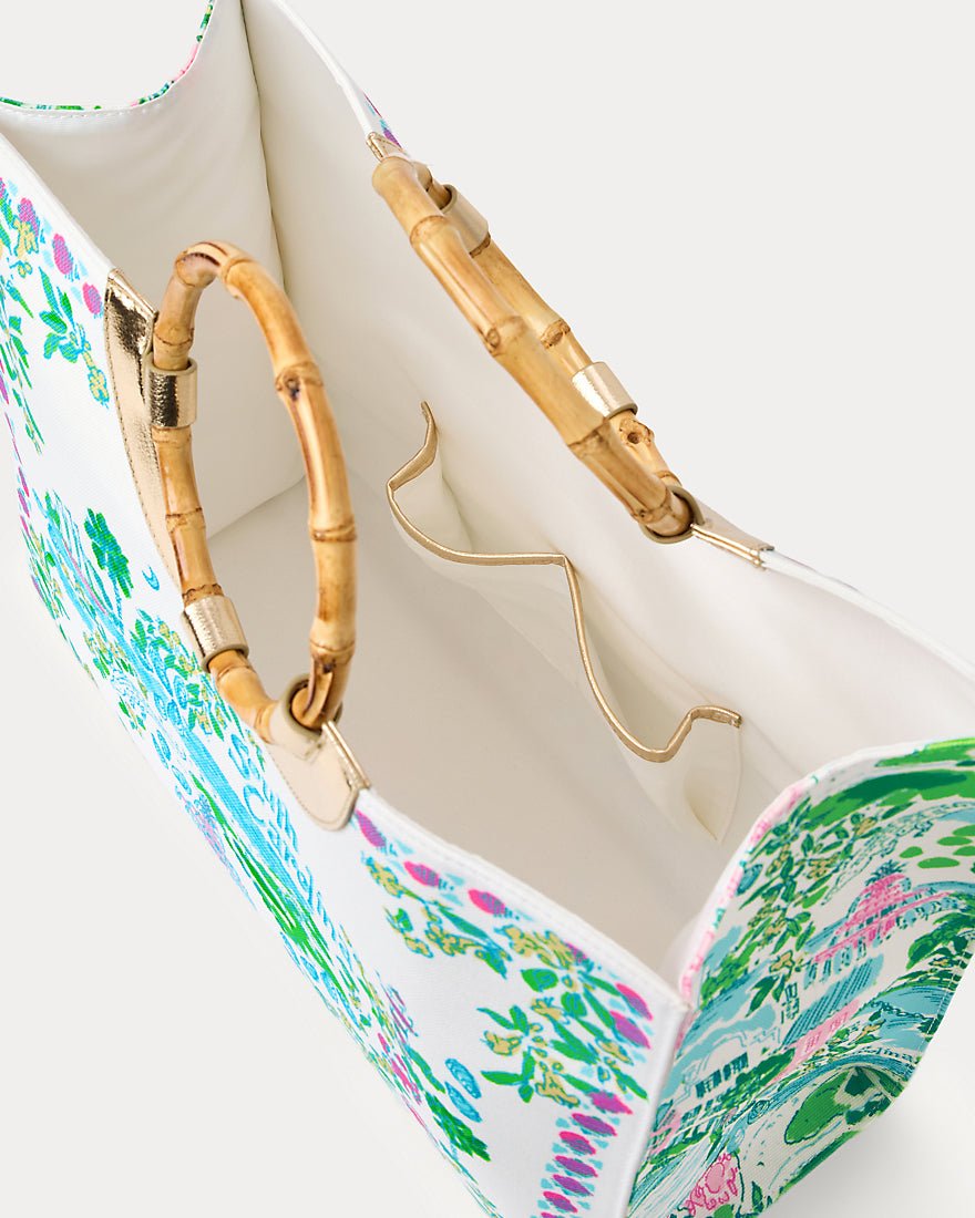 Lilly Pulitzer - Oasis Canvas Tote - Multi South Carolina Destination