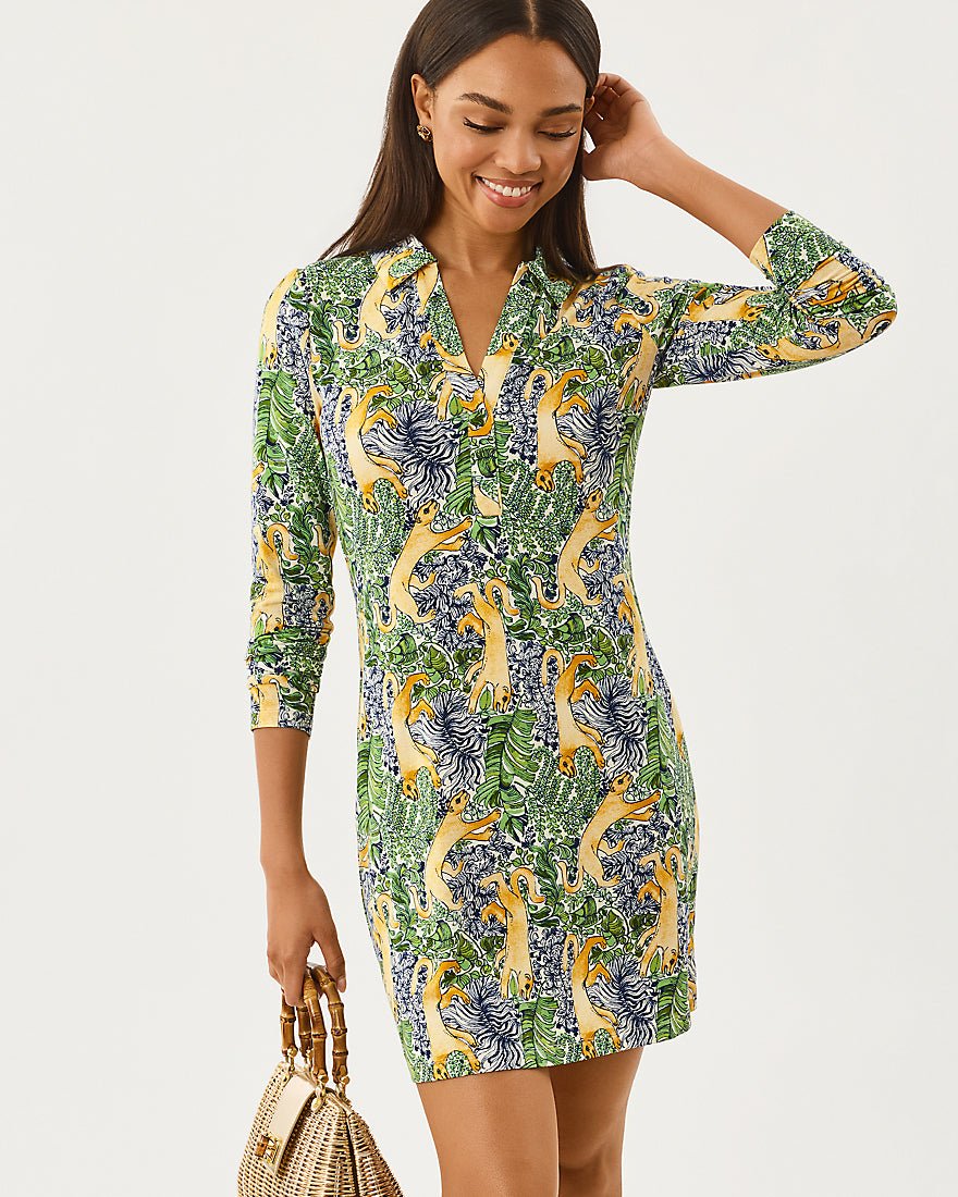 Lilly Pulitzer - Ollie Dress Upf 50 Plus - Multi Lil Palm Prowl