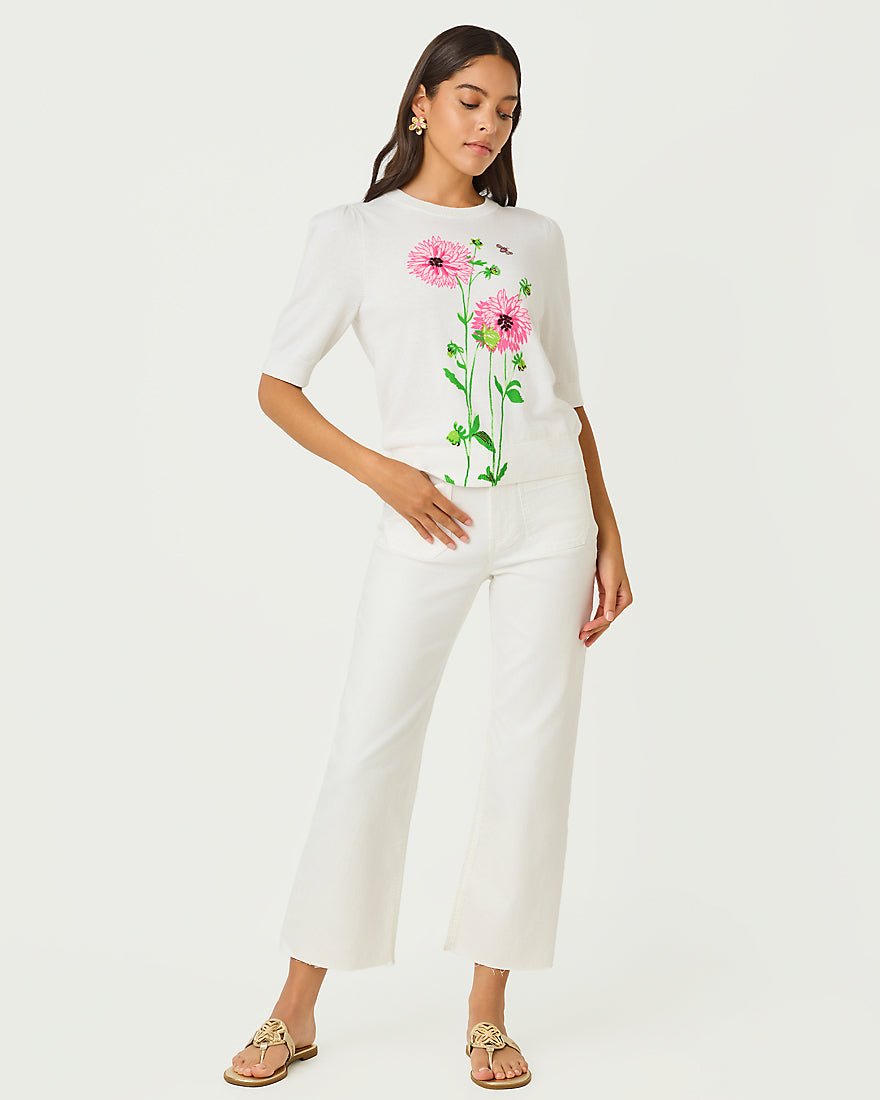 Lilly Pulitzer - Orton Sweater - Resort White Maryan