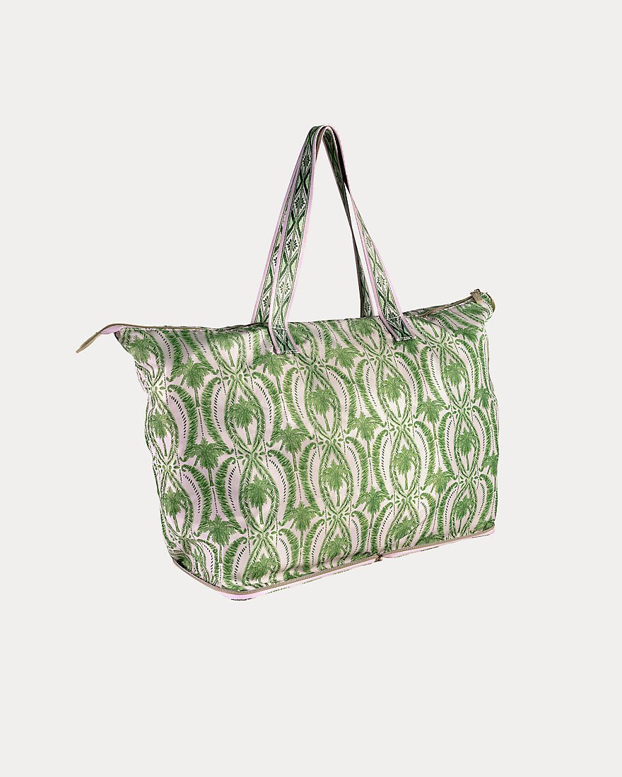 Lilly Pulitzer - Packable Tote - Coconut Textured Palm Stripe