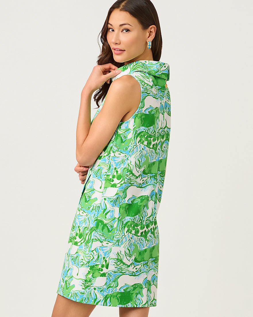 Lilly Pulitzer - Payson Dress - Capri Blue Galloping Gals