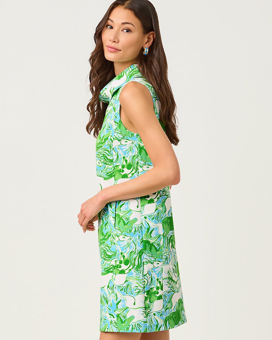 Lilly Pulitzer - Payson Dress - Capri Blue Galloping Gals