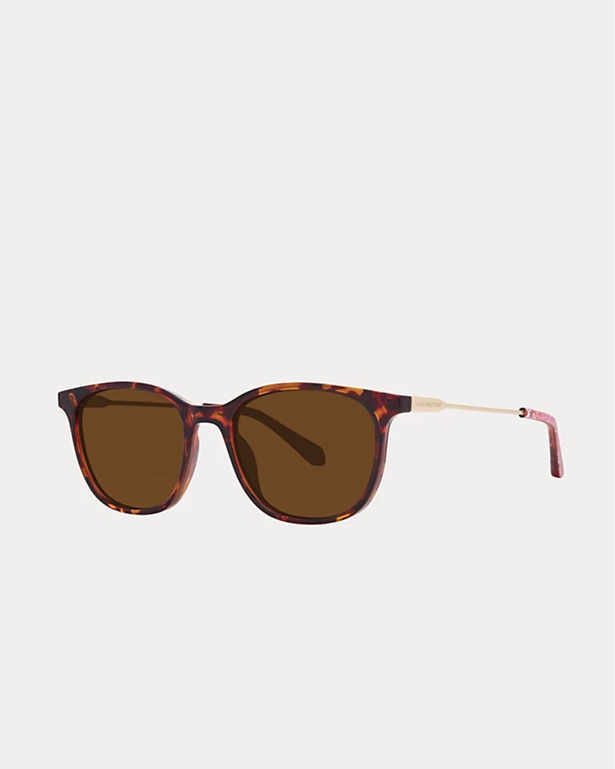 Lilly Pulitzer - Pearl Haven Sunglasses - Dark Tortoise