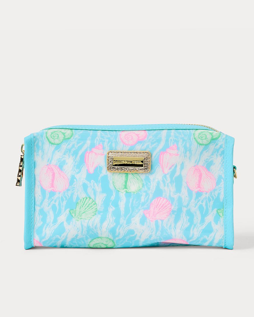 Lilly Pulitzer - Pencil Pouch - Capri Blue Shelden