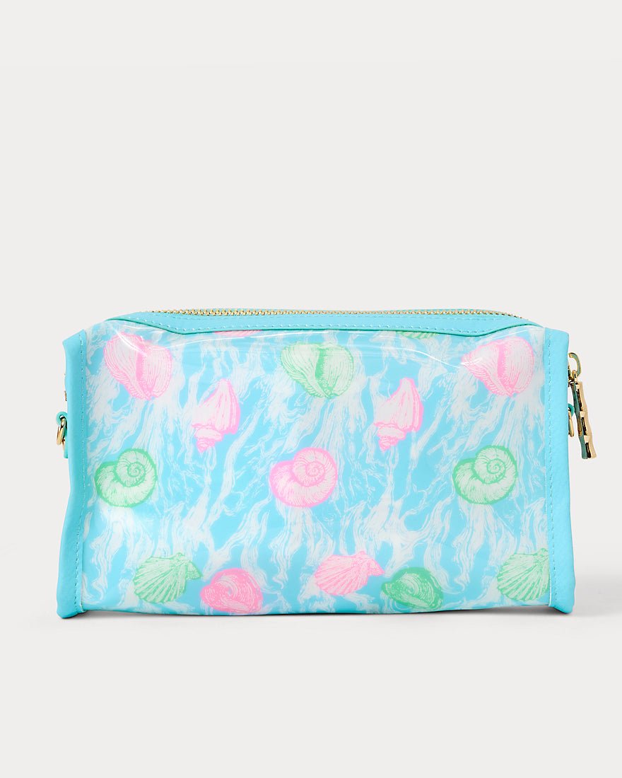 Lilly Pulitzer - Pencil Pouch - Capri Blue Shelden