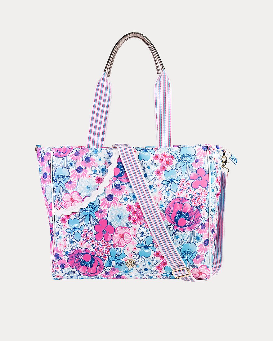 Lilly Pulitzer - Pickleball Tote - Starlight Navy In All Her Glory