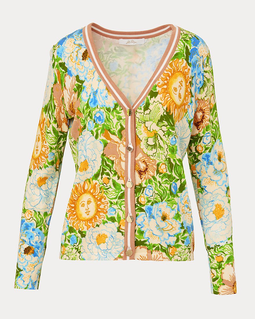 Lilly Pulitzer - Pollyanne Cardigan - Rutabaga Sympeony