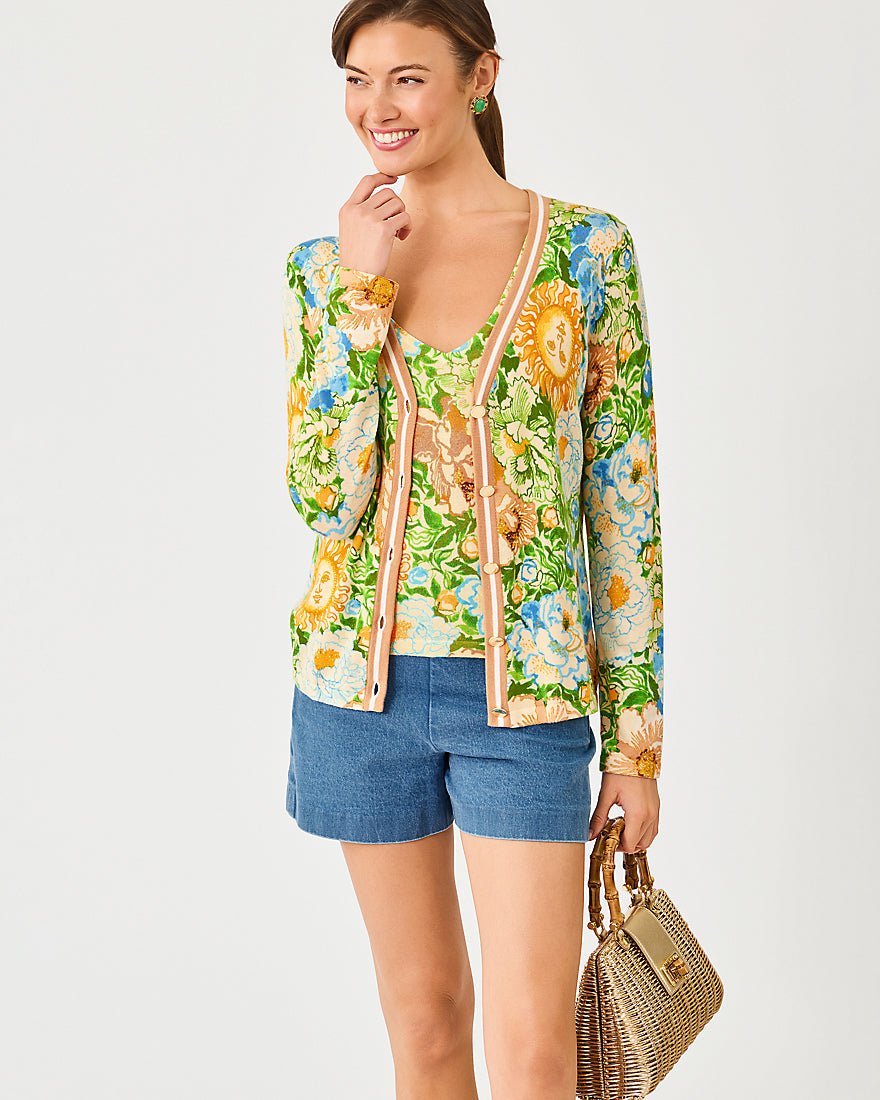 Lilly Pulitzer - Pollyanne Cardigan - Rutabaga Sympeony