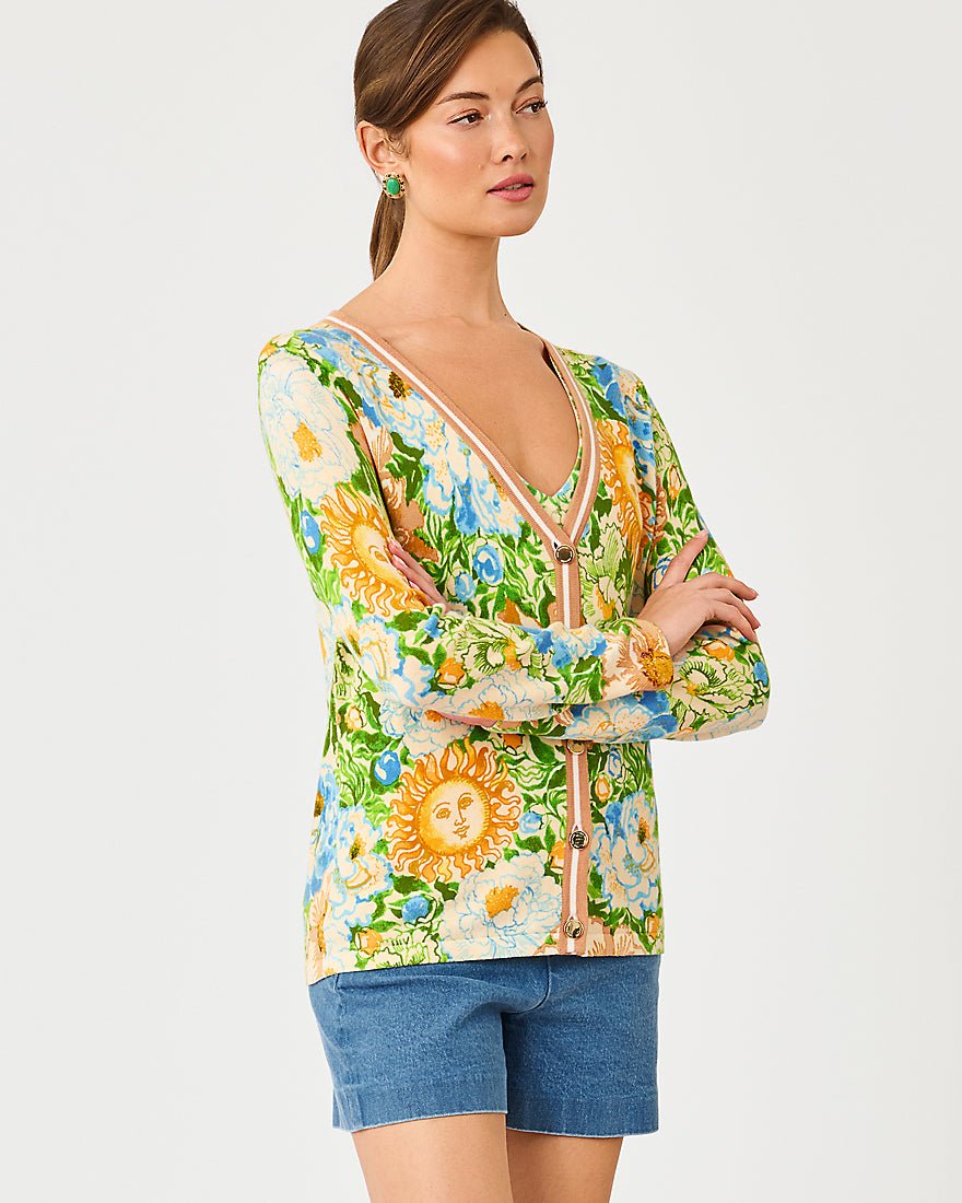 Lilly Pulitzer - Pollyanne Cardigan - Rutabaga Sympeony