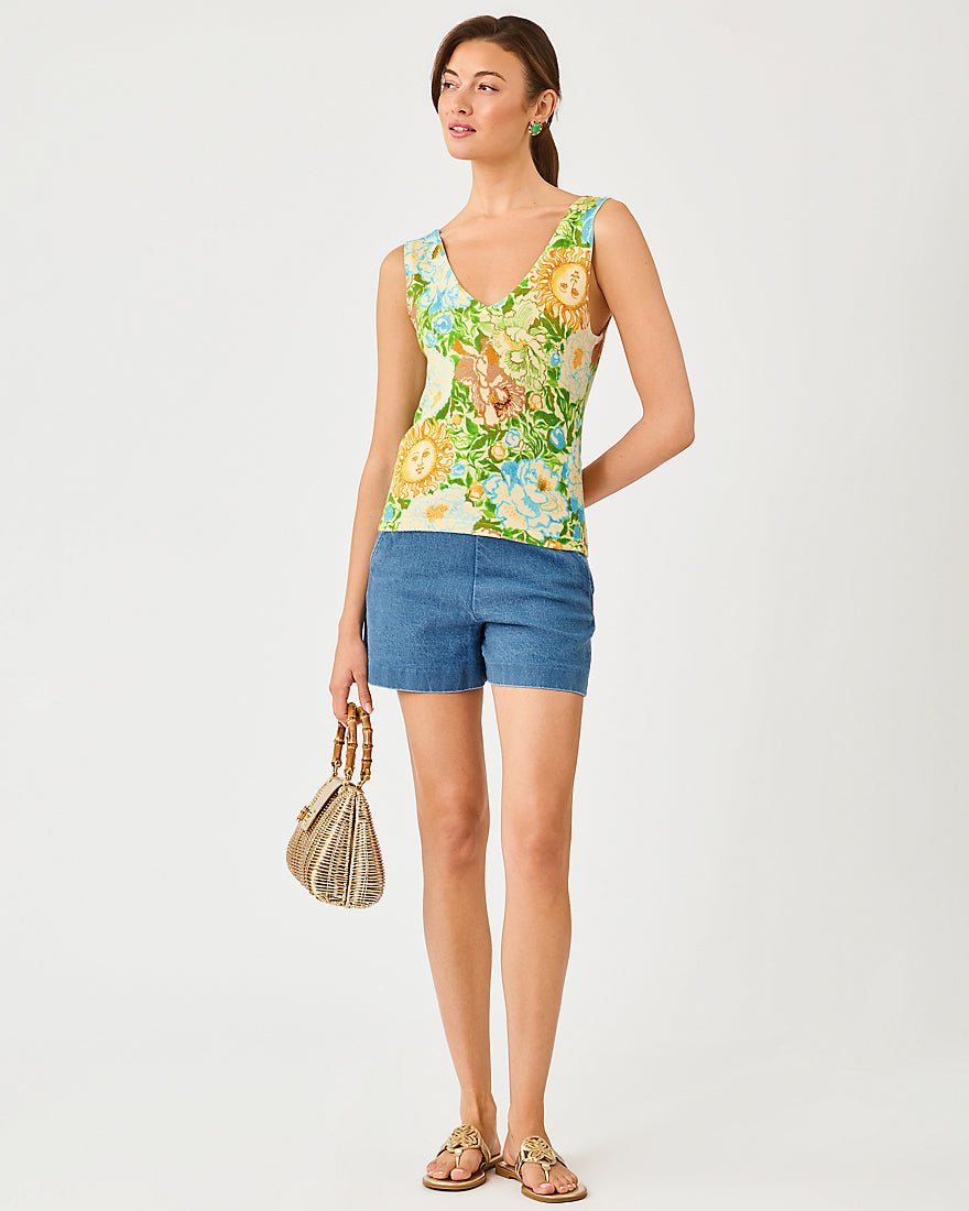 Lilly Pulitzer - Pollyanne Sweater Tank - Rutabaga Sympeony