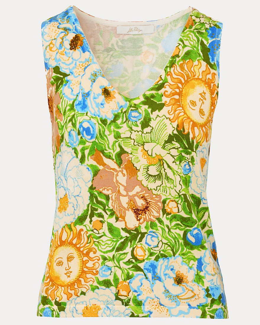 Lilly Pulitzer - Pollyanne Sweater Tank - Rutabaga Sympeony