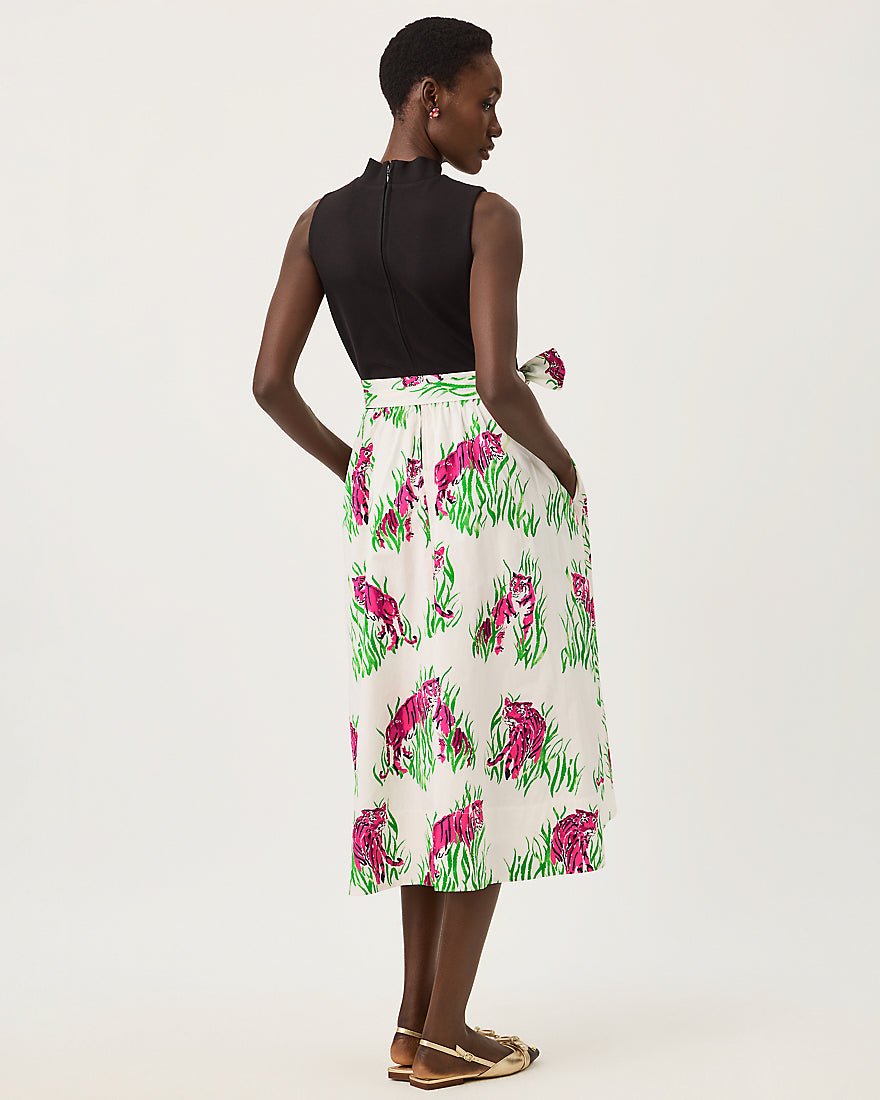 Lilly Pulitzer - Prima Midi Dress - Coconut Camouflage Catwalk