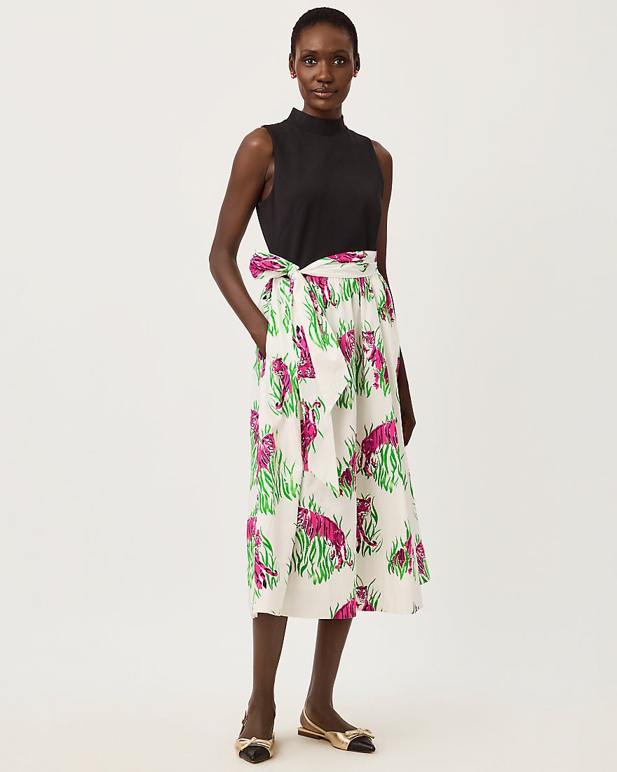Lilly Pulitzer - Prima Midi Dress - Coconut Camouflage Catwalk