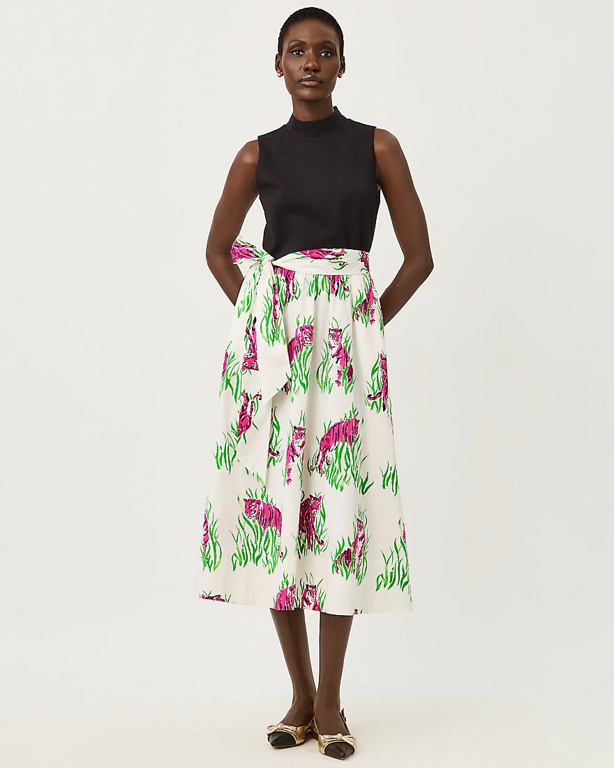 Lilly Pulitzer - Prima Midi Dress - Coconut Camouflage Catwalk