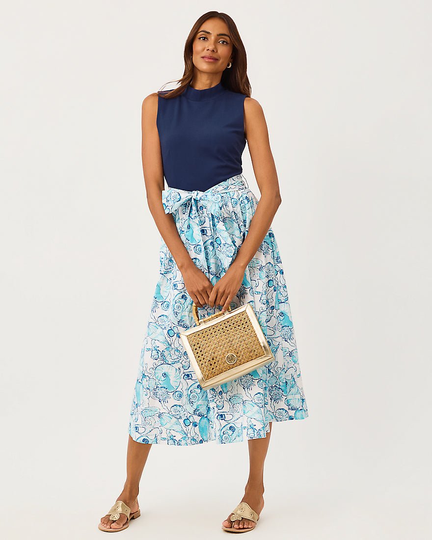 Lilly Pulitzer - Prima Midi Dress - Resort White Shell Shine