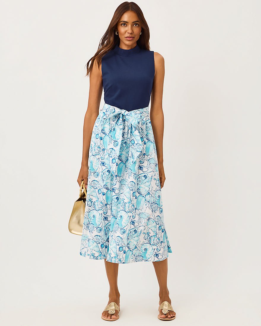 Lilly Pulitzer - Prima Midi Dress - Resort White Shell Shine
