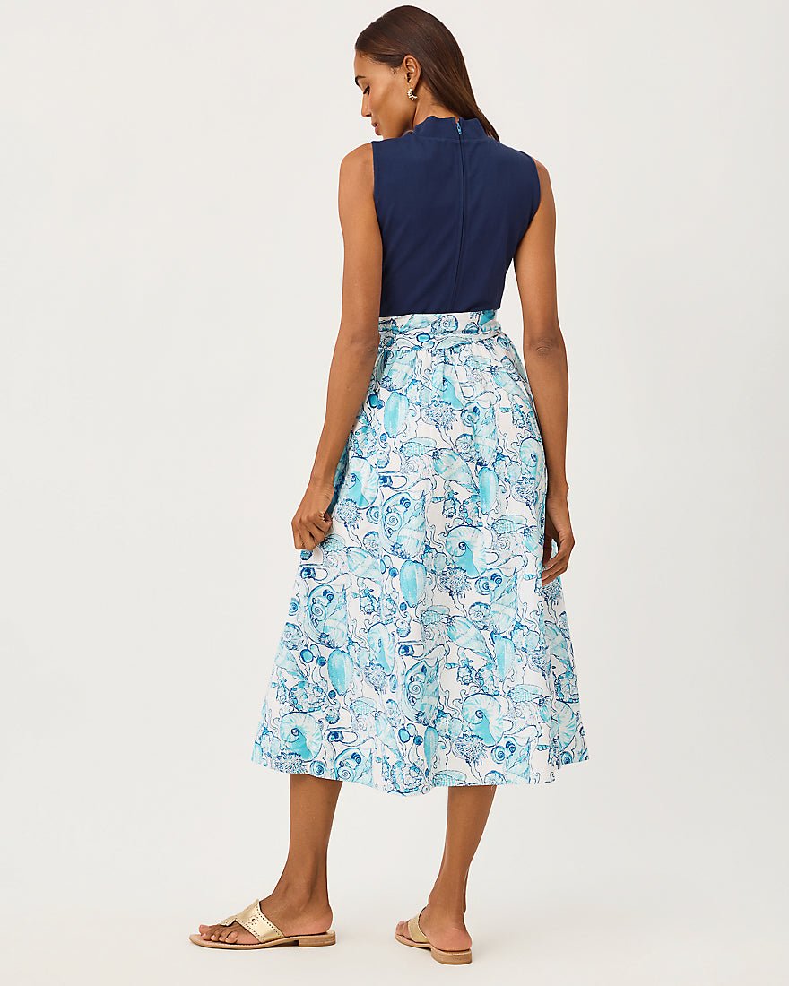 Lilly Pulitzer - Prima Midi Dress - Resort White Shell Shine