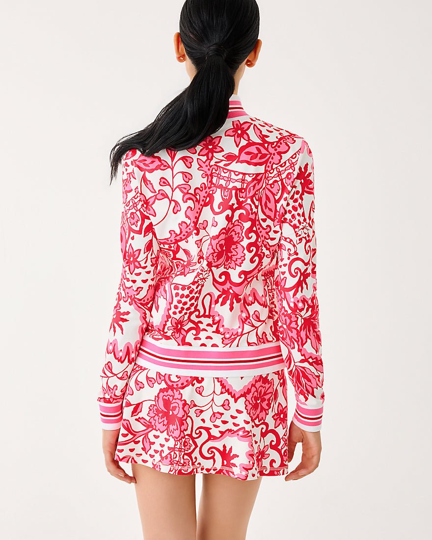 Lilly Pulitzer - Regate Jacket Upf 50 Plus - Coconut Spicy Socialite
