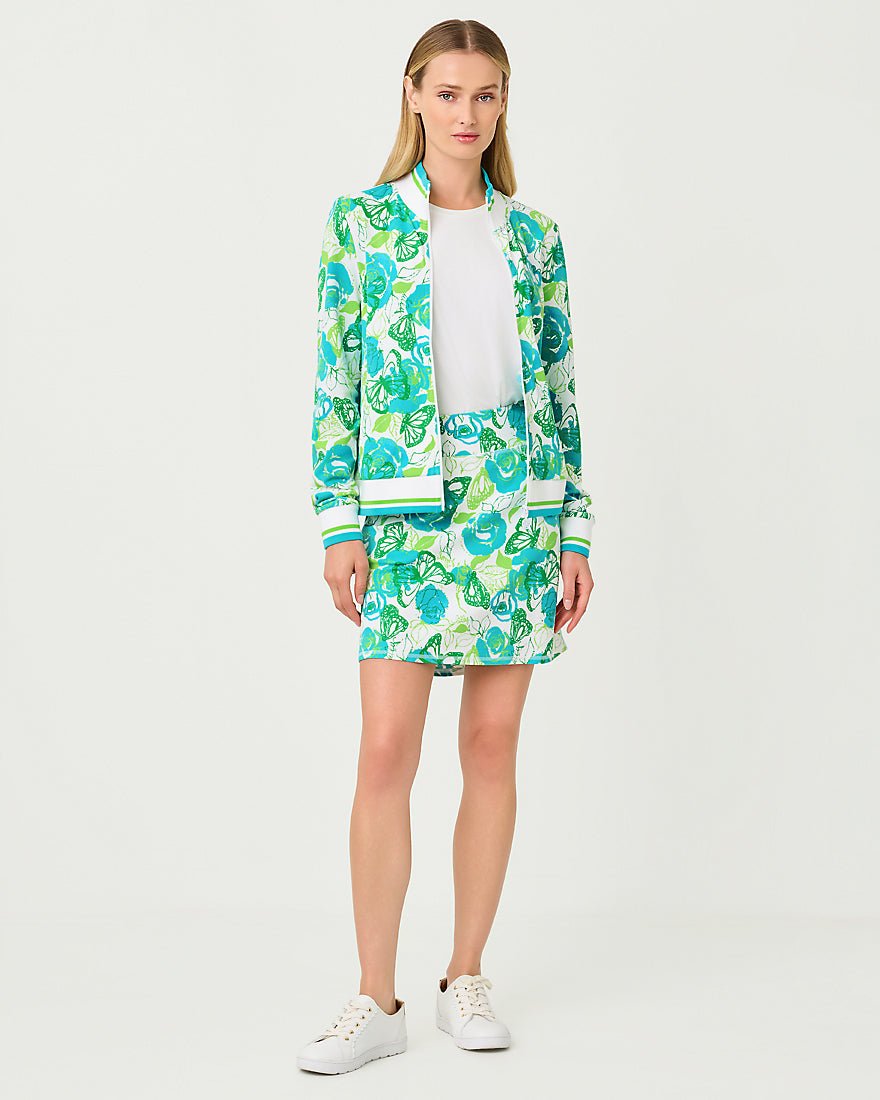 Lilly Pulitzer - Regate Jacket Upf 50 Plus - Resort White Monarch Rose