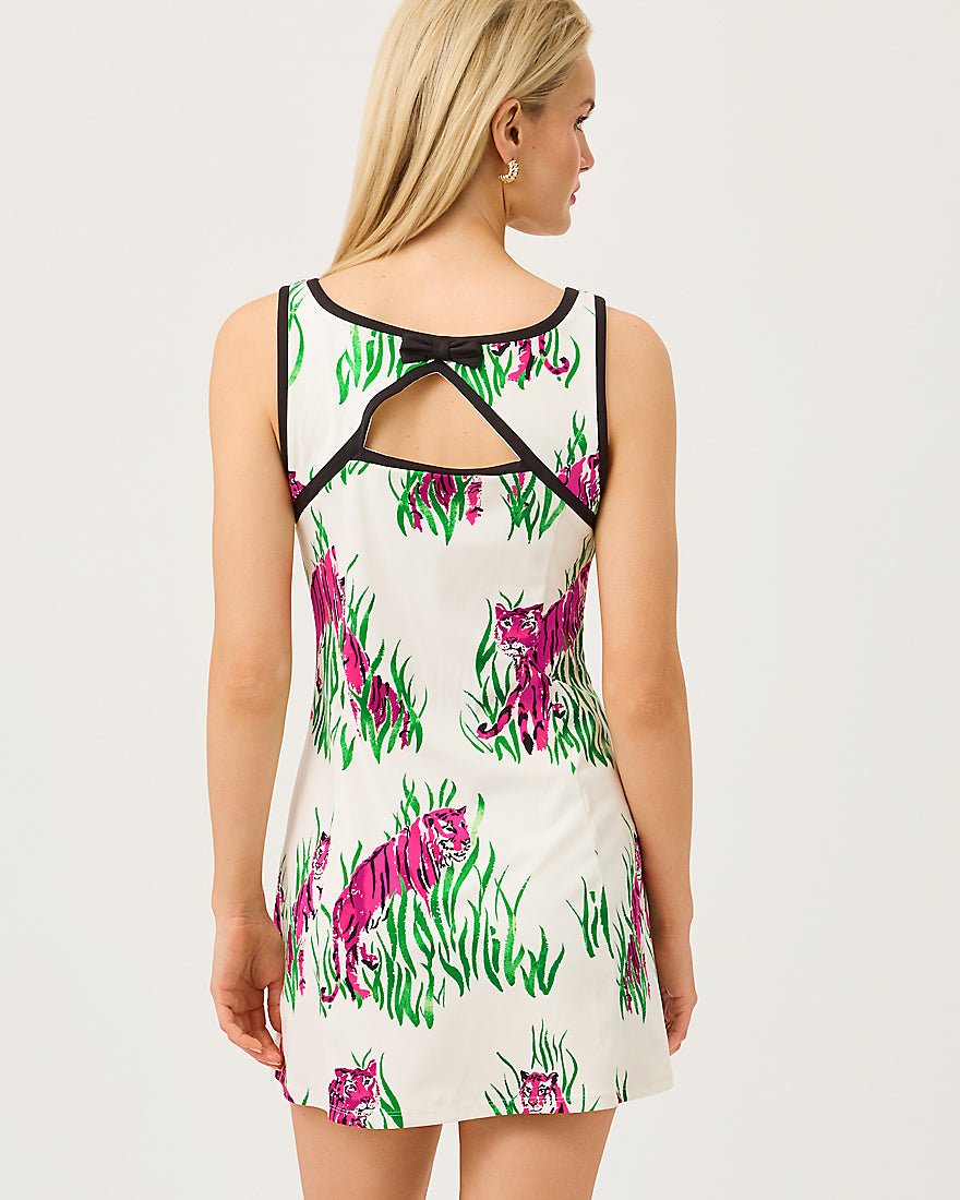 Lilly Pulitzer - Ressi Active Dress Upf 50 Plus - Coconut Camouflage Catwalk