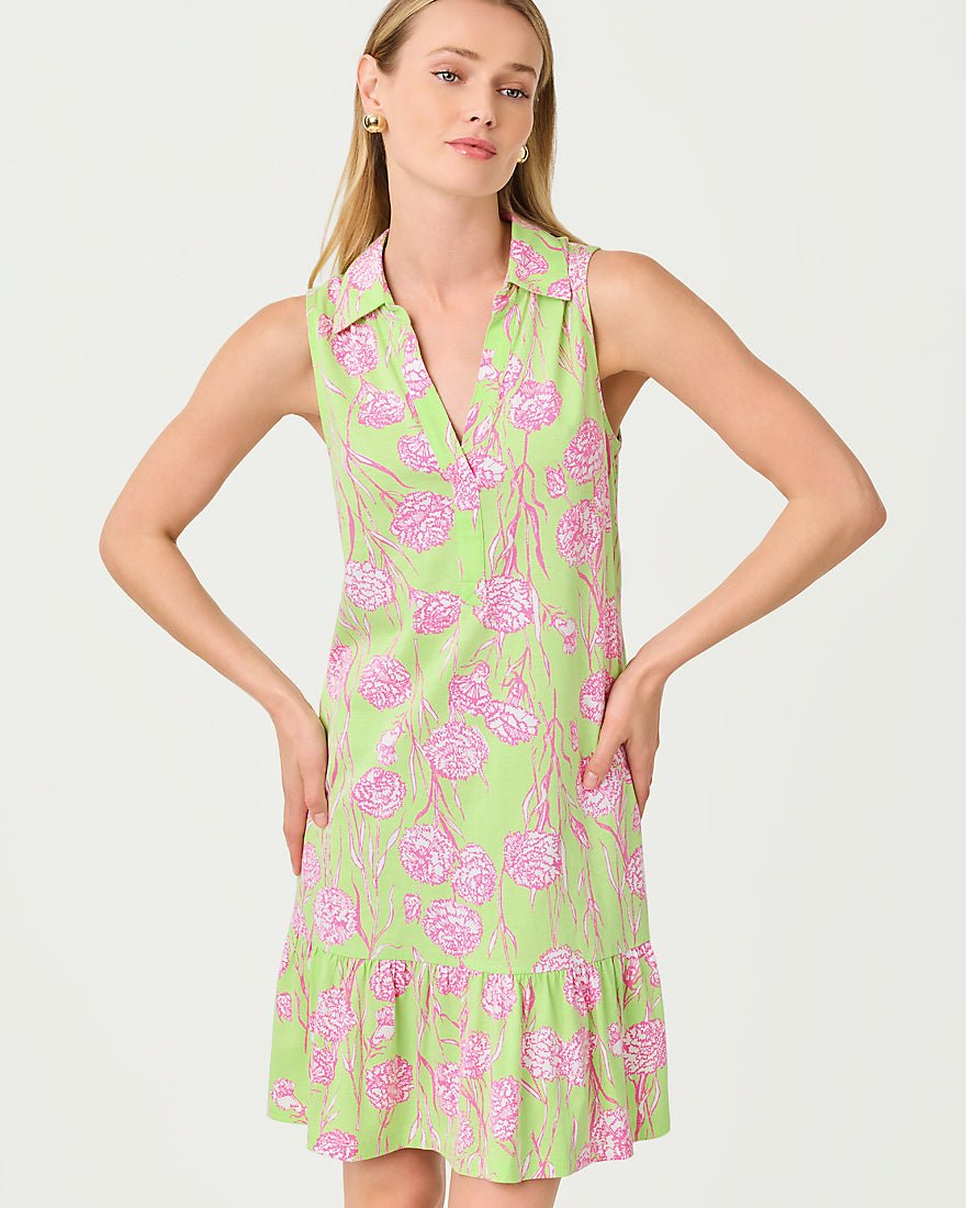 Lilly Pulitzer - Riegan Dress - Pistachio Macaron Alina