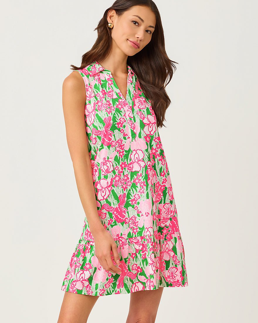 Lilly Pulitzer - Riegan Dress - Putting Green Hannah