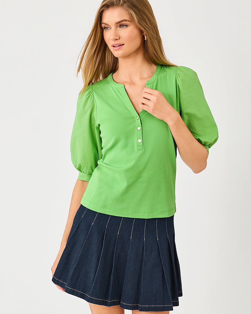 Lilly Pulitzer - Ronson Knit Top - Chateau Green