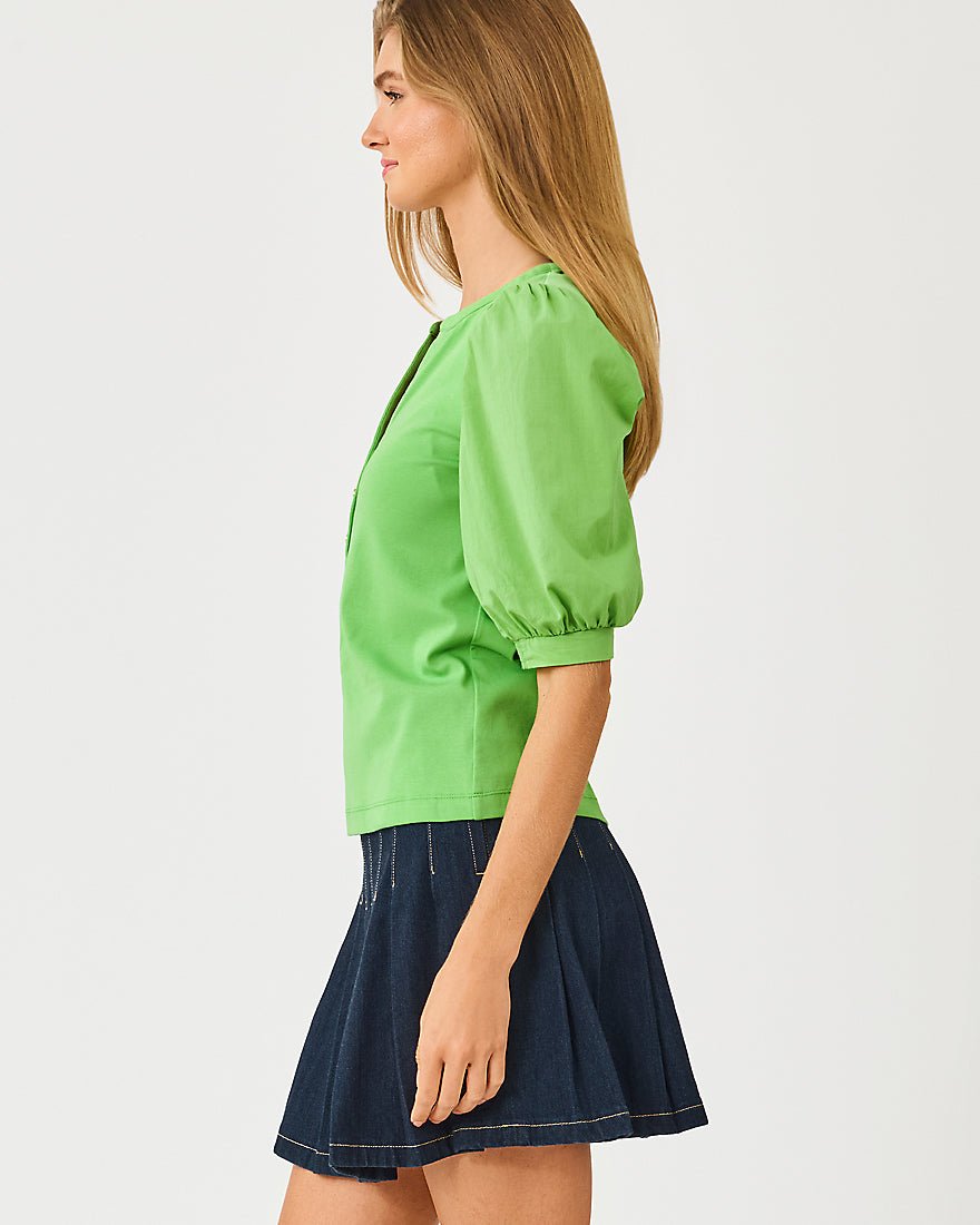 Lilly Pulitzer - Ronson Knit Top - Chateau Green