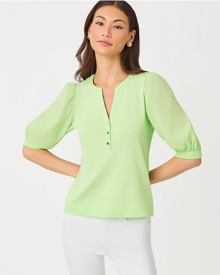 Lilly Pulitzer - Ronson Knit Top - Pistachio Macaron