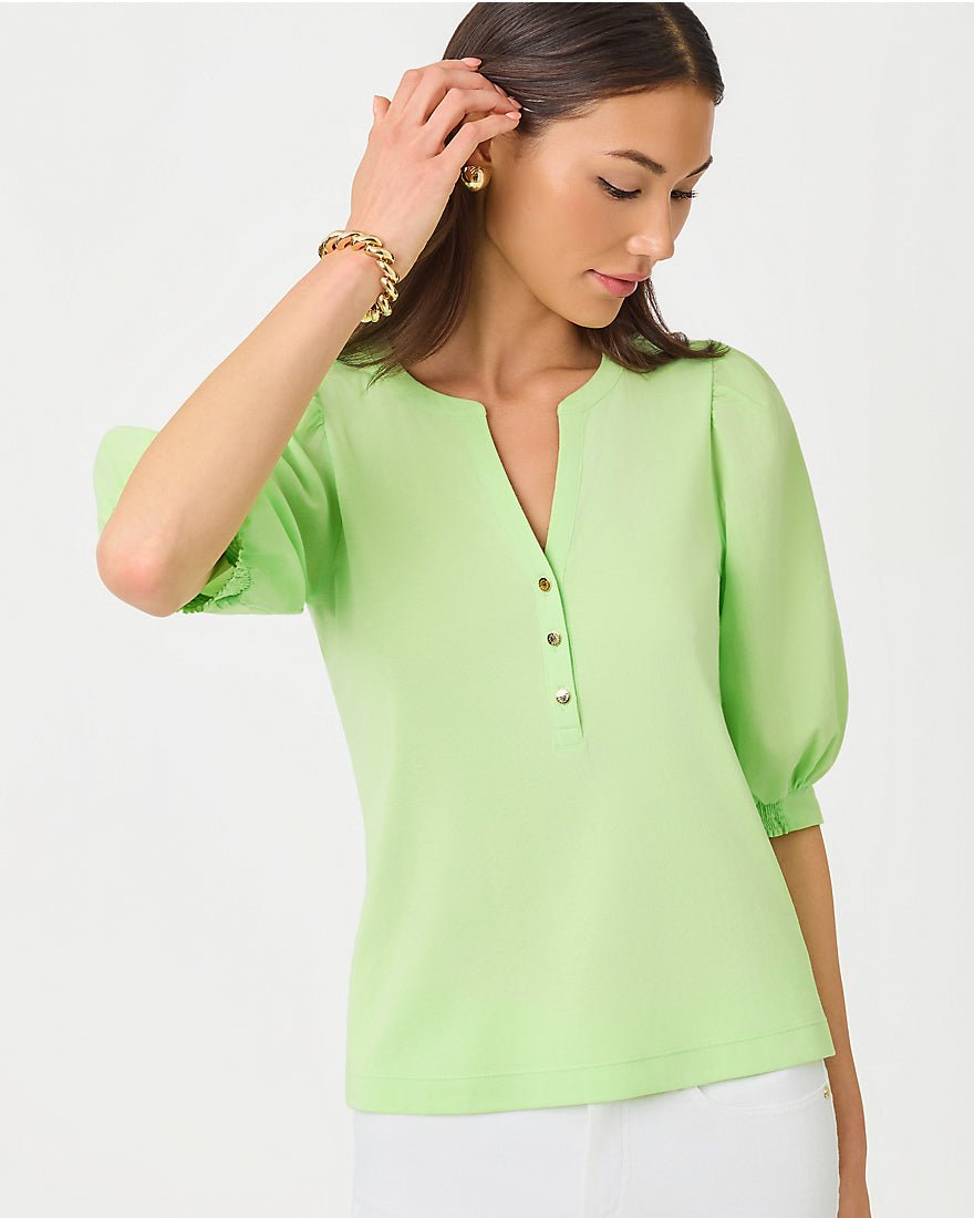 Lilly Pulitzer - Ronson Knit Top - Pistachio Macaron