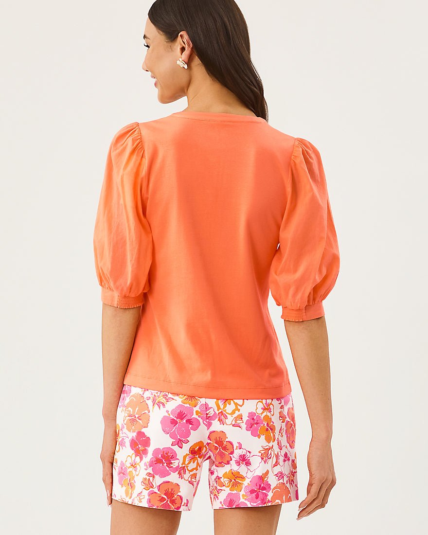 Lilly Pulitzer - Ronson Knit Top - Sunset Orange