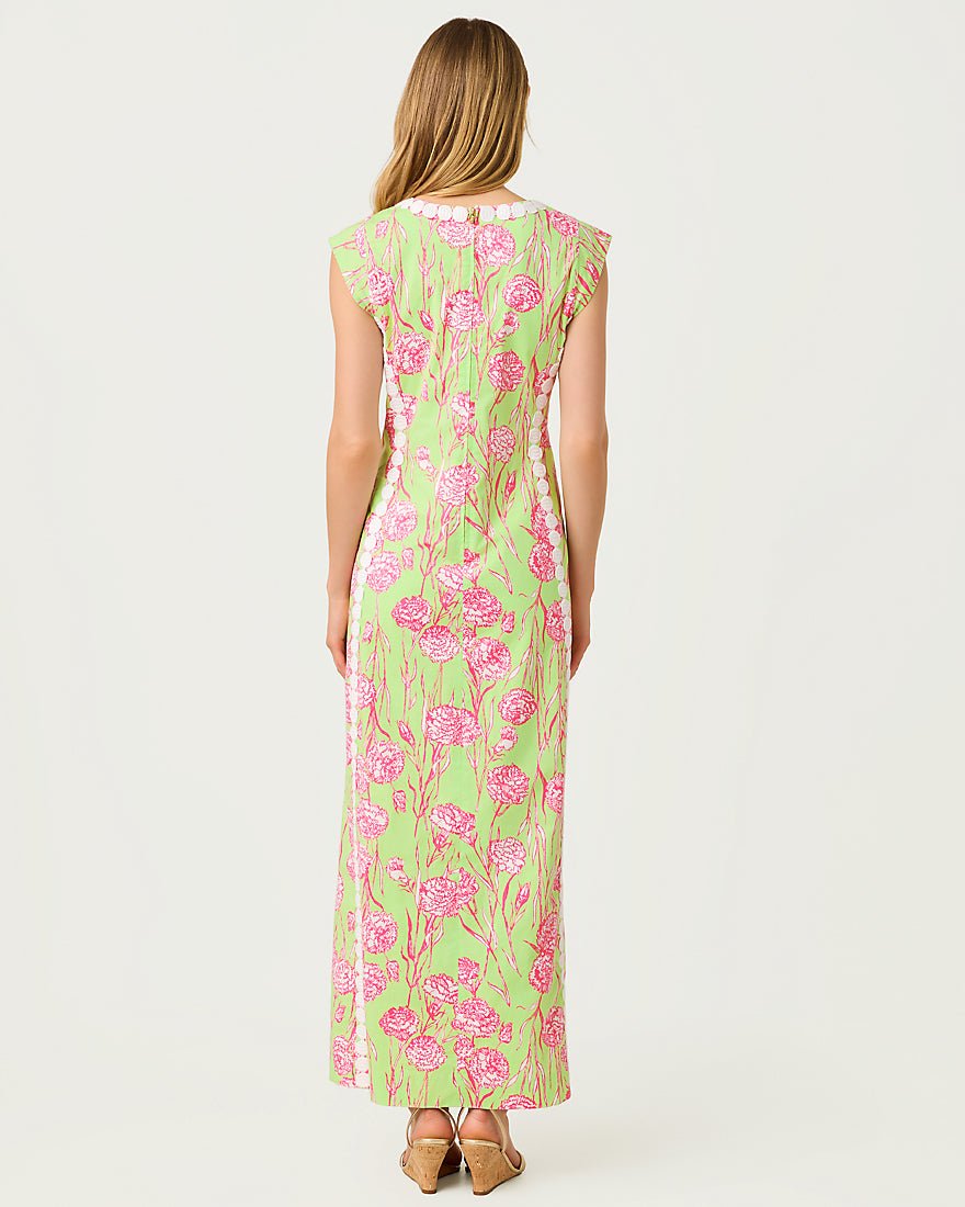 Lilly Pulitzer - Rosalena Stretch Maxi Shift Dress - Pistachio Macaron Alina