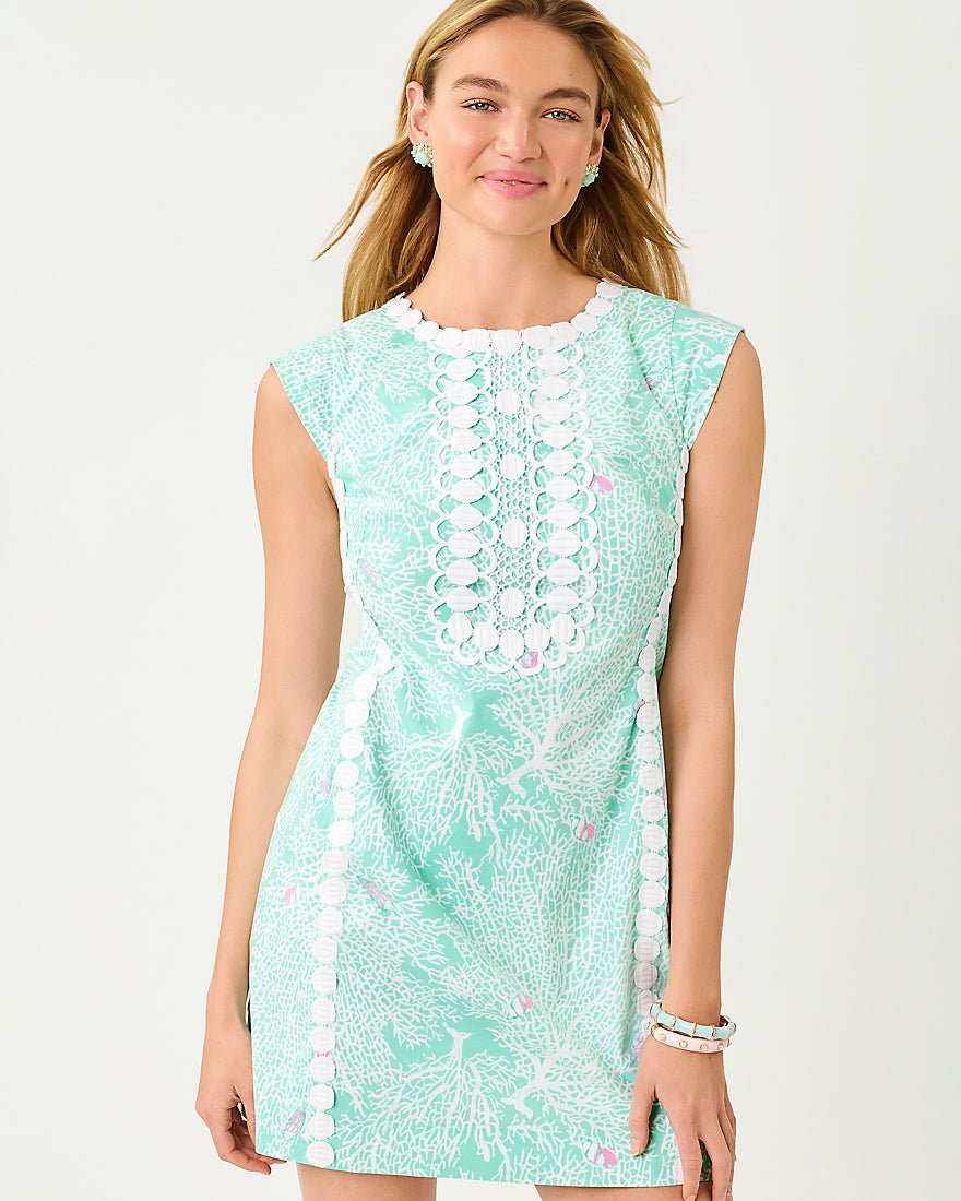 Lilly Pulitzer - Rosalena Stretch Shift Dress - Mint Condition Fantastical