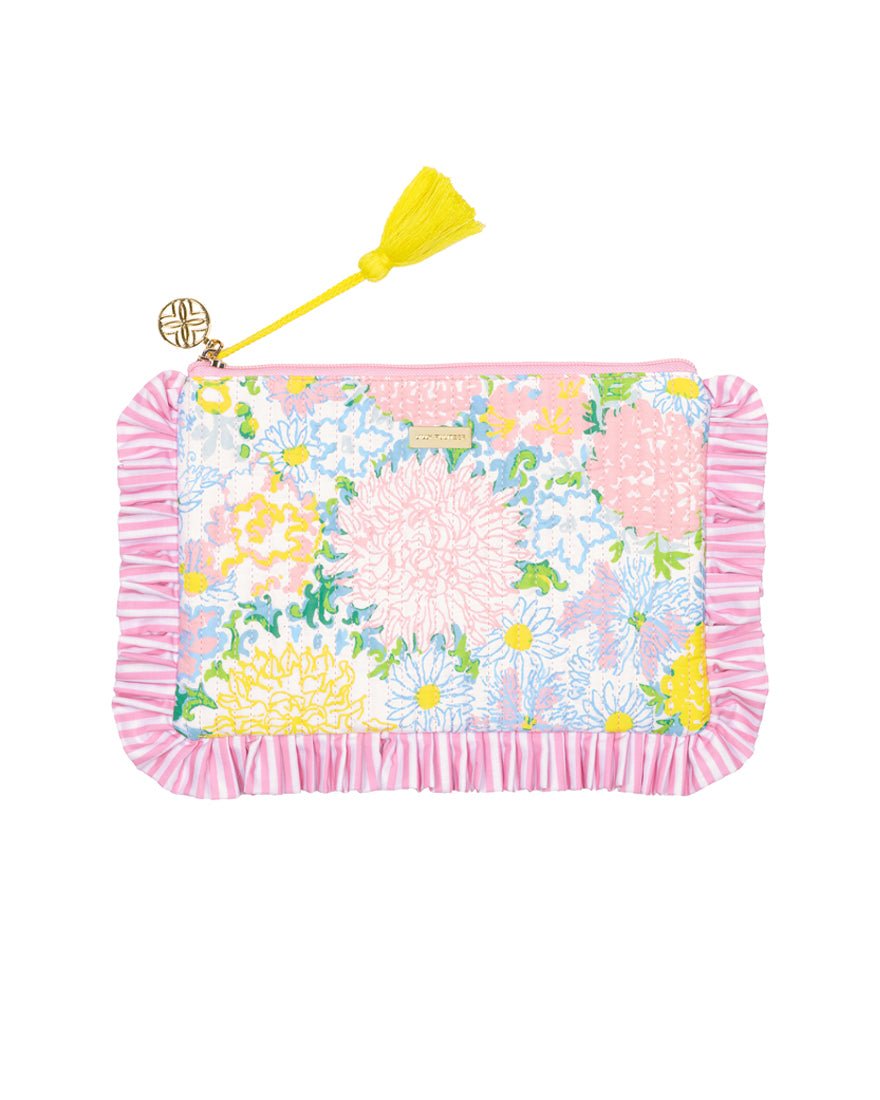 Lilly Pulitzer - Ruffle Pouch - Lilly Garden Home