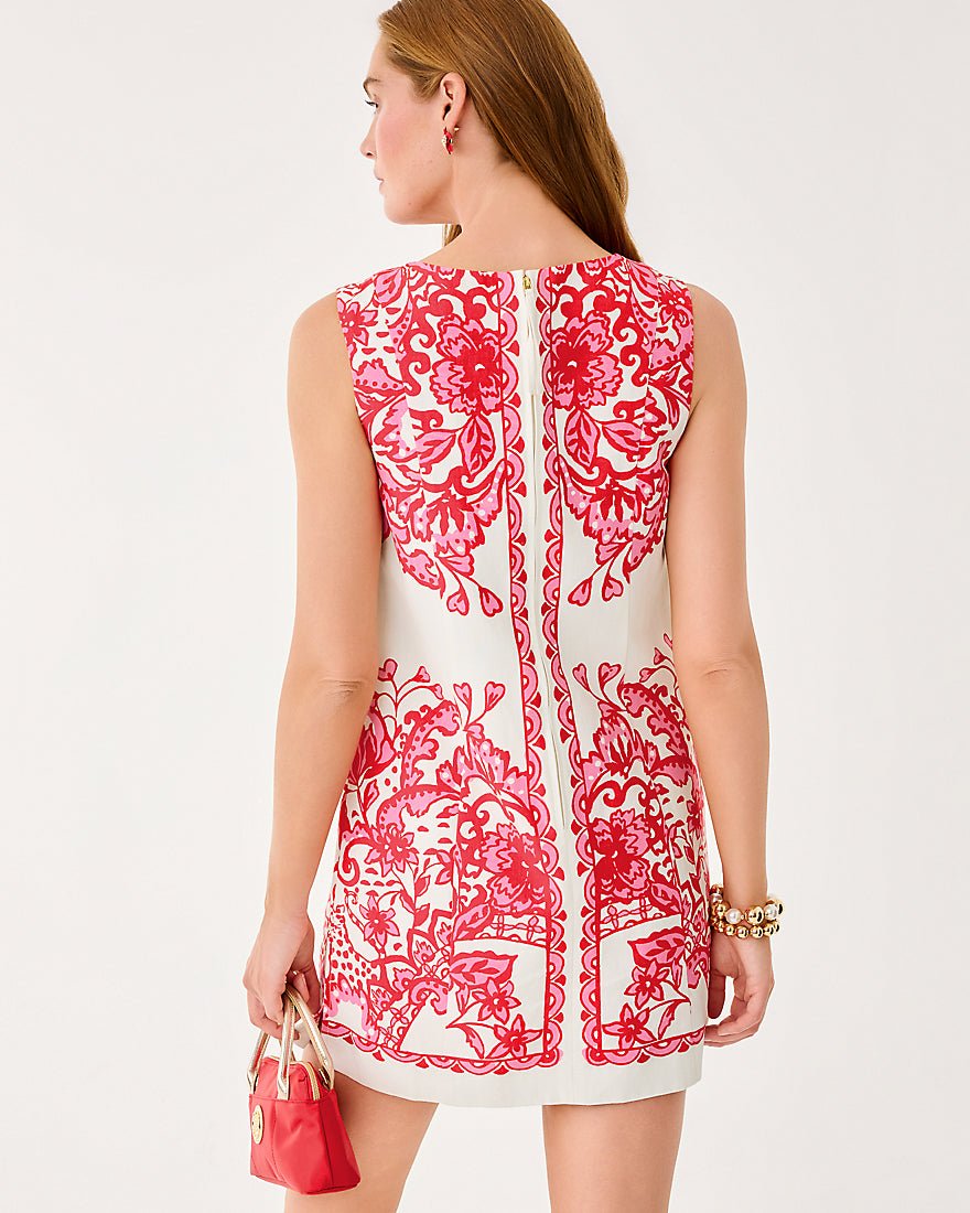 Lilly Pulitzer - Sadie Shift Romper - Coconut Spicy Socialite