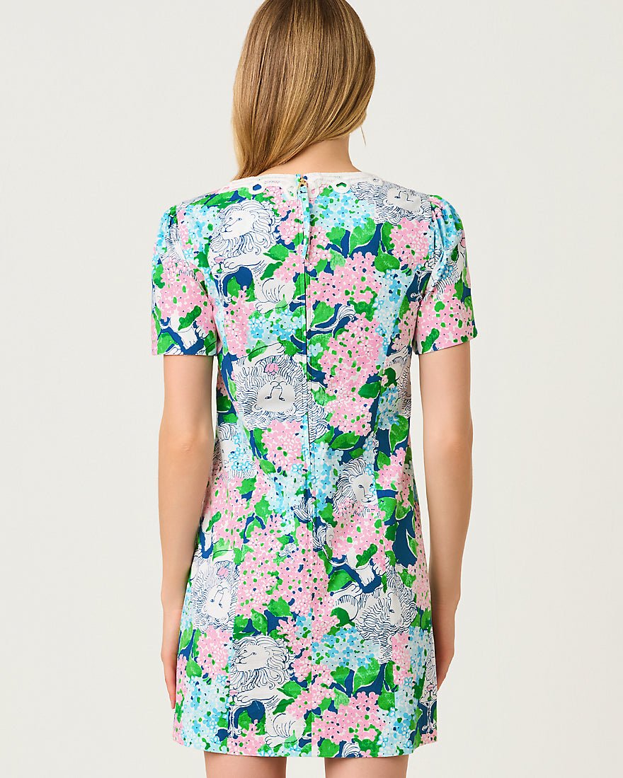 Lilly Pulitzer - Salem Shift Romper - Starlight Navy Lydia The Lion