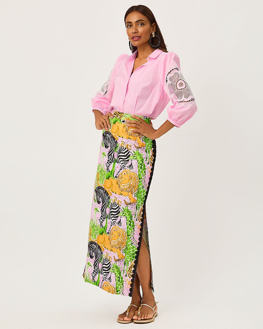 Lilly Pulitzer - Sanders Maxi Skirt - Multi Lillys Zoo