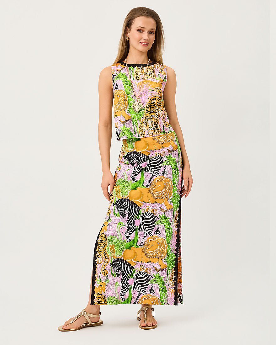 Lilly Pulitzer - Sanders Maxi Skirt - Multi Lillys Zoo