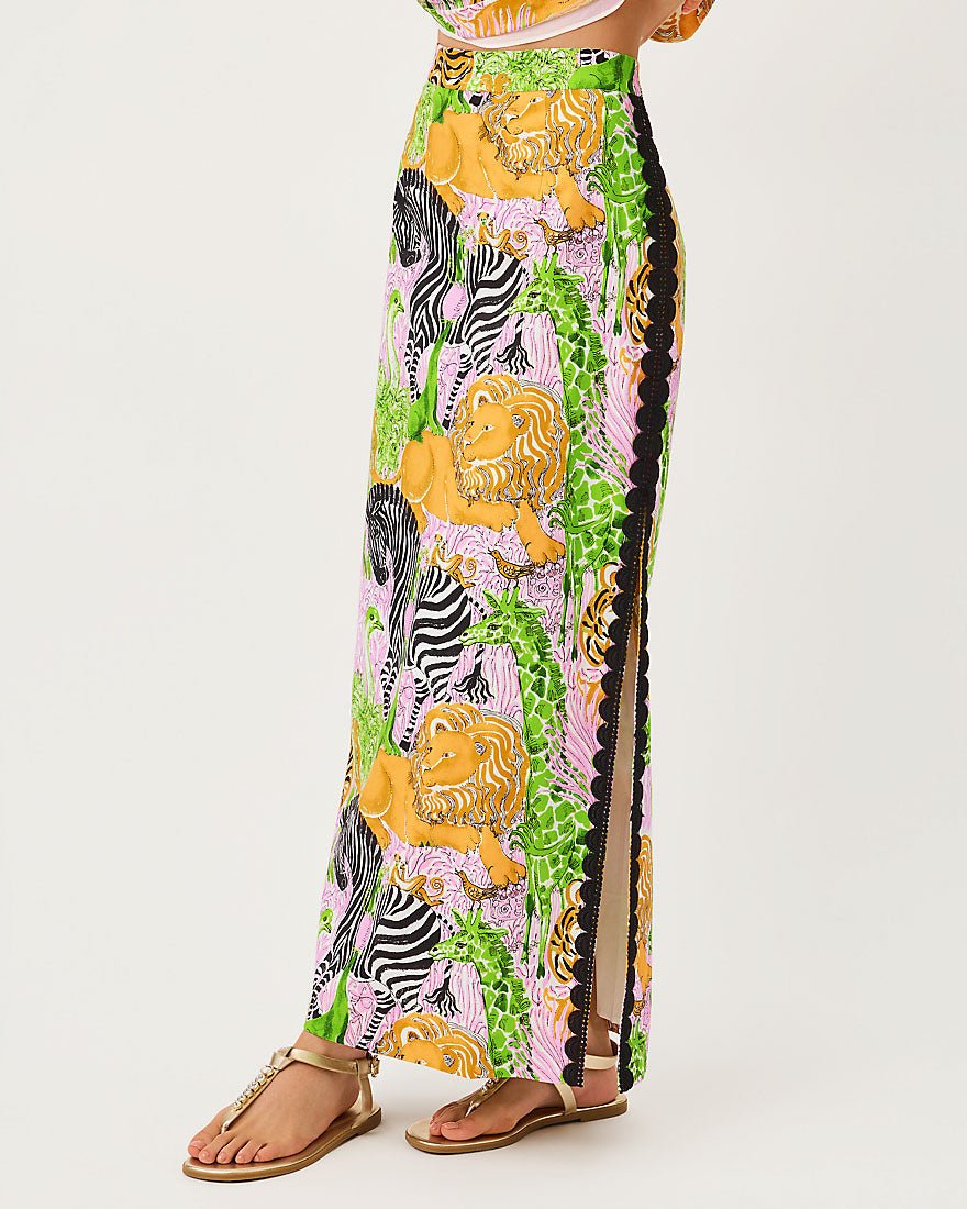 Lilly Pulitzer - Sanders Maxi Skirt - Multi Lillys Zoo