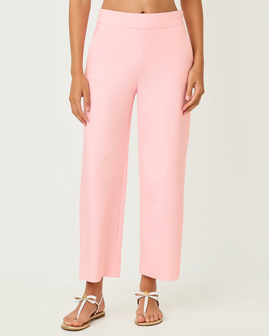 Lilly Pulitzer - Sarissa Crop Pant - Pink Muse