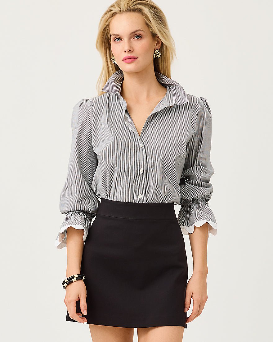 Lilly Pulitzer - Sarissa Mini Skirt - Noir