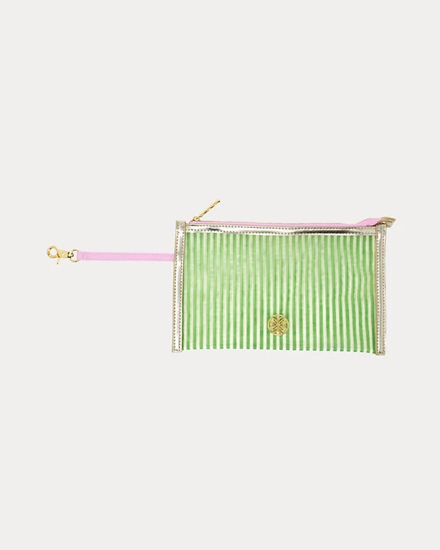 Lilly Pulitzer - Scallop Cooler Tote - Oleander Pink Tropical Tiles
