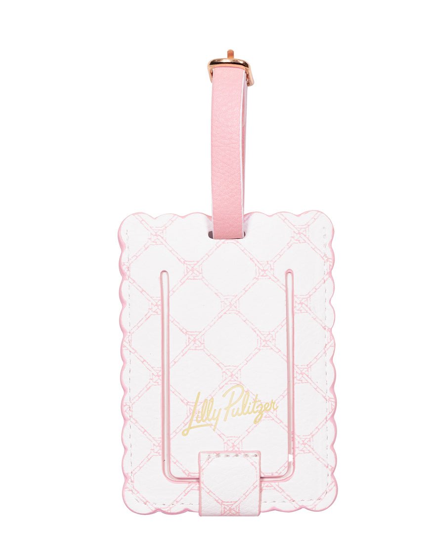 Lilly Pulitzer - Scalloped Luggage Tag - Lilly Garden Home