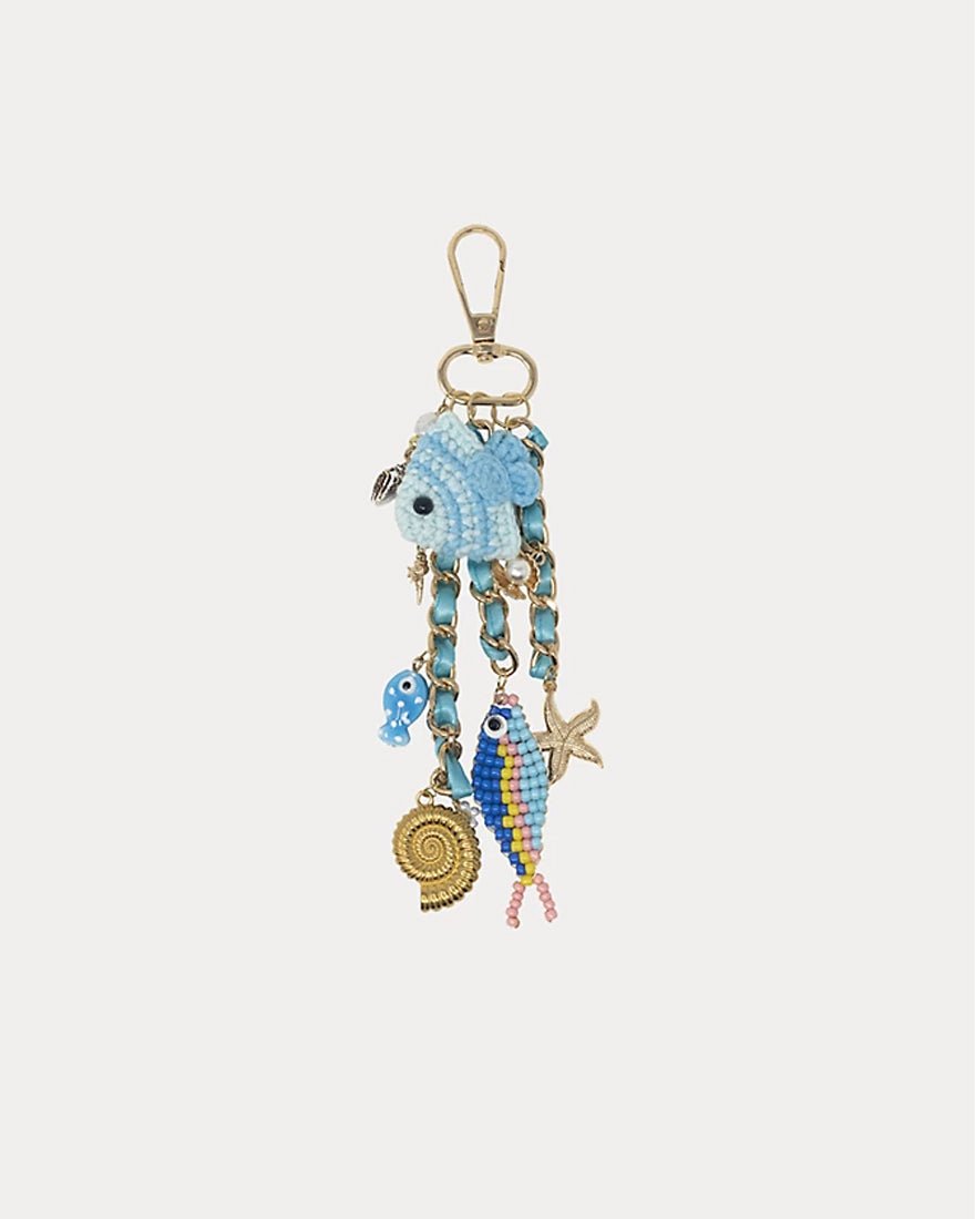 Lilly Pulitzer - Sea Life Bag Charm - Pearl Cluster