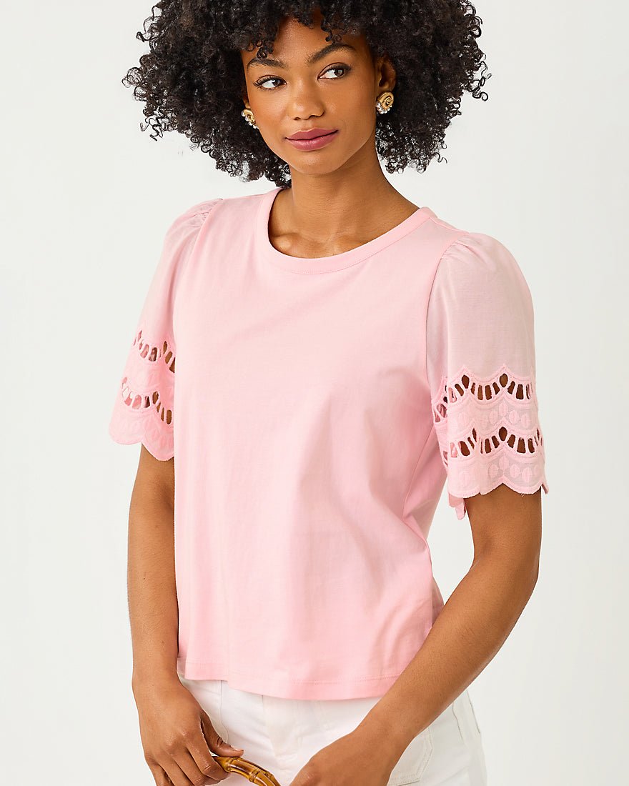 Lilly Pulitzer - Sebene Knit Top - Pink Muse