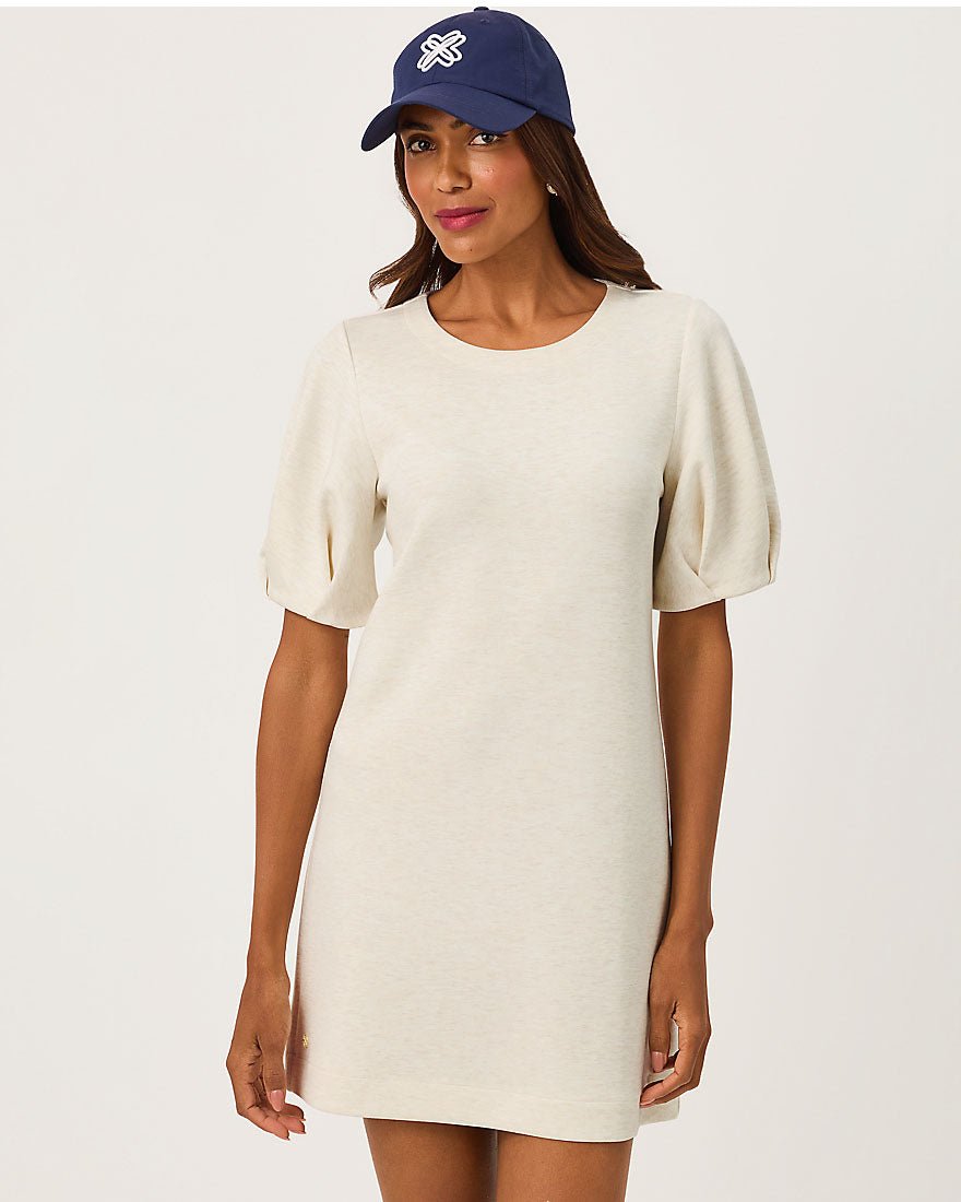 Lilly Pulitzer - Semana Bubble Sleeve Dress - Heathered Coconut