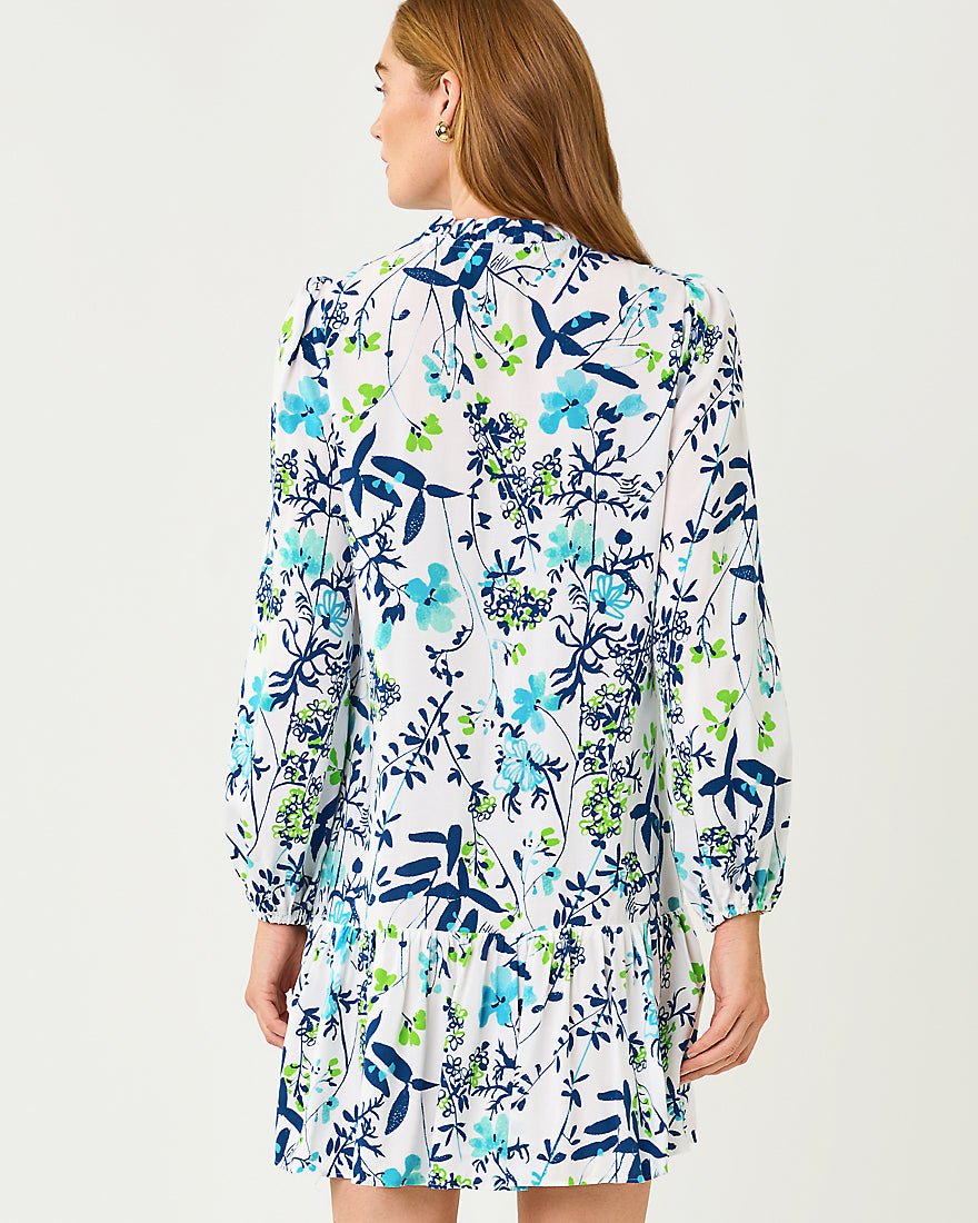 Lilly Pulitzer - Shaley Tunic Dress - Resort White Sea Blooms