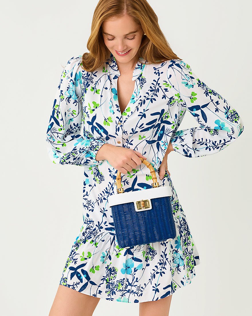 Lilly Pulitzer - Shaley Tunic Dress - Resort White Sea Blooms