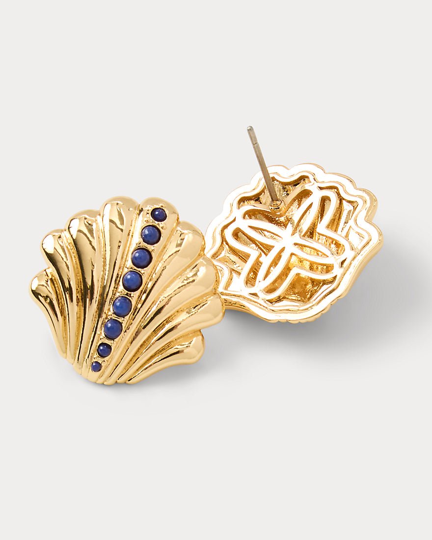 Lilly Pulitzer - Shelden Stud Earrings - Starlight Navy